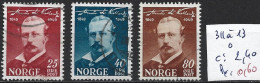 NORVEGE 311 à 13 Oblitérés Côte 2.40 € - Used Stamps