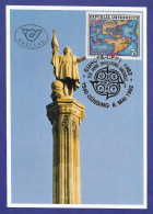 Österreich  1992 Mi.Nr. 2062 , EUROPA  CEPT  Entdeckung Von Amerika - Maximum Card - Güssing 8. Mai 1992 - Cartoline Maximum