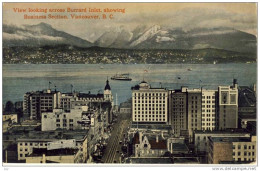 VANCOUVER, B.C. - View Looking Across Burrard Inlet, Showing Business Section, VANCOUVER, B.C. - Vancouver