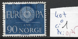 NORVEGE 407 Oblitéré Côte 1 € - Oblitérés