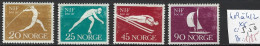 NORVEGE 409 à 412 ** Côte 5.50 € - Neufs