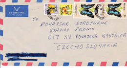 From Kenya To Czechoslovakia - 1991 - Kenya (1963-...)