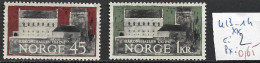 NORVEGE 413-14 ** Côte 2 € - Unused Stamps