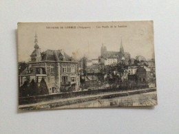 Carte Postale Ancienne Souvenir De Lobbes Les Bords De La Sambre - Lobbes