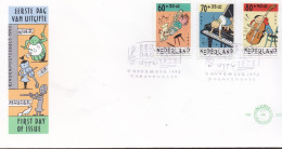 NEDERLAND, 1992, FDC E302, Child Welfare,  Scan F1836 - Lettres & Documents