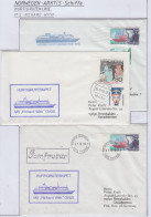 Norway Hurtigruten MS Richard With  3 Covers   (HI196A) - Polar Ships & Icebreakers