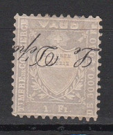 Suisse Canton De Vaud Neuf * - 1843-1852 Timbres Cantonaux Et  Fédéraux