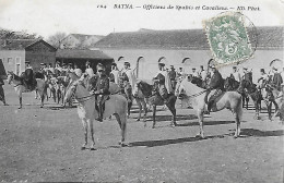 Algérie )    BATNA  -  Officiers De Spahis Et Cavaliers - Batna