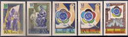 Russia 1957, Michel Nr 1922B, 1945B, 1948-49B, 1980B, MNH OG - Unused Stamps