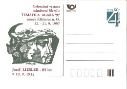 CDV A 26 Czech Republic Temafila AGARA Exhibition 1997 - Cartes Postales