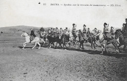 Algérie )    BATNA  -  Spahis Sur Le Terrain De Manœuvre - Batna