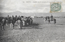 Algérie )    BATNA  -  Spahis Sur Le Terrain De Manœuvre - Batna