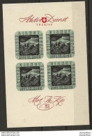 403 - 32 - Bloc Non-denbtelé Neuf "Mot. IK.KP.28" Aktivdienst 1939/40 - Etichette