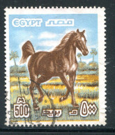 EGYPTE- Y&T N°1042- Oblitéré (cheval) - Used Stamps