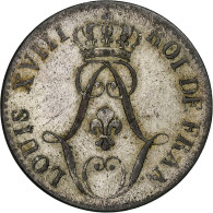 Guyana, Louis XVIII, 10 Cents, 1818, Paris, Billon, TTB - Otros & Sin Clasificación