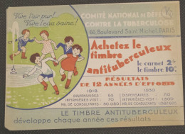 CARNET De 20 VIGNETTES 3° Campagne Contre La TUBERCULOSE  Année 1930 NEUF** - Tuberkulose-Serien