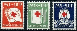 Finlandia 0156/158 ** MNH. 1930 - Unused Stamps