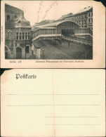 Kreuzberg-Berlin Haltestelle Prinzenstrasse Der Electrischen Hochbahn 1912 - Kreuzberg