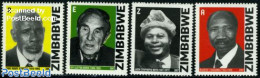 Zimbabwe 2007 National Heroes 4v, Mint NH, History - Politicians - Zimbabwe (1980-...)