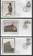 FDC Zijde : Nr 2468/72 Stempel: Toerisme - 1991-2000