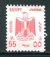 EGYPTE- Service Y&T N°120- Oblitéré - Officials