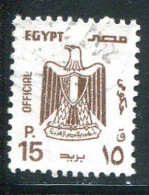 EGYPTE- Service Y&T N°118- Oblitéré - Service