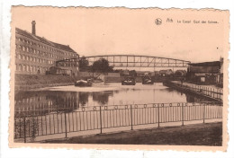 Ath Le Canal Quai Des Usines Péniche - Ath