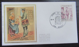 FDC Zijde 1765 'Dag Van De Postzegel' - 1971-1980