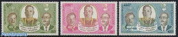 Laos 1975 Peace Treaty 3v, Mint NH - Laos
