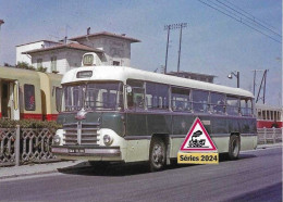 64C - Autobus Berliet 64C De Nice, à St-Laurent-du-Var (68) - - Saint-Laurent-du-Var