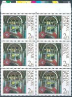 C5666 Hungary Art Architecture Opera House Music Plate Block Of 6 MNH RARE - Teatro