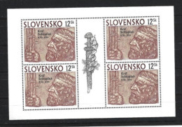 SLOVAQUIE ANNEE 1994 NEUF** /MNH MI-198  BLOC BF LUXE - Blocks & Sheetlets