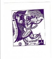 Ex Libris.80mmx100mm. - Ex-libris