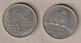 02294) Finnland, 50 Penniä 1990 - Finlande