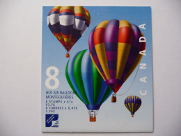 Canada  2001 N° Y&T C 1888  " Mongolfieresl"  Carnet De  8 V  MNH - Cuadernillos Completos