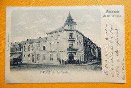 SAINT-GHISLAIN  -  L'Hôtel De La Poste   -  1900 - Saint-Ghislain