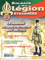 N° 115 Lieutenant Batterie Marche 4° REI , 1° RC , Caporal Berg Camerone , Dessins Burda , Soldats Légion étrangère - Francese