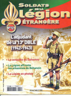 N° 121 Adjudant 13° DBLE 1942 1943  Dahomey , Amazones Béhanzin , Soldats Légion étrangère - Francese