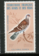 AFARS ET ISSAS POSTE AERIENNE 105 OISEAU BIRD     LUXE NEUF SANS CHARNIERE - Unused Stamps
