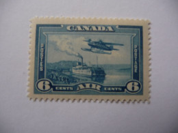 Canada  1938 N° Y&T  PA 6  " Sur La Riviére Mac Kenzie"   1 V  MNH - Neufs