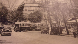 PARIS 17 EME TOUT PARIS TRAMWAYS LA PLACE DES TERNES  1929 - Distretto: 17