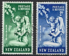 New Zealand 1949. Scott #B34-5 (U) Nurse And Child  *Complete Set* - Service