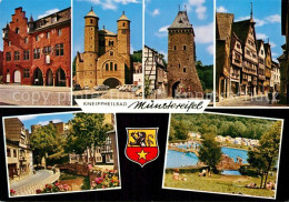 72929538 Muenstereifel Bad Rathaus Stiftskirche Werthertor Windeckhaus Burg Mit  - Bad Münstereifel