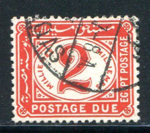 EGYPTE- Taxe Y&T N°21- Oblitéré - 1915-1921 British Protectorate