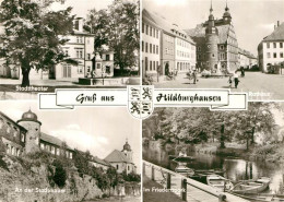 72928165 Hildburghausen Rathaus Stadttheater Stadtmauer Friedenspark Hildburghau - Hildburghausen