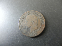 France 10 Centimes 1862 BB - 10 Centimes