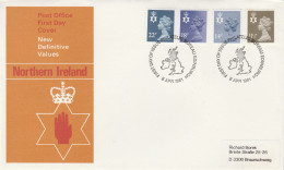 Great Britain > Regional Issues > Northern Ireland FDC 1981,Elizabeth II. ,Bureau Edinburgh - Northern Ireland