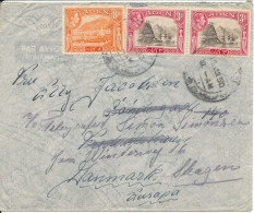 Aden Cover Sent To Denmark 15-7-1950 - Aden (1854-1963)