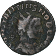 Constance Chlore, Follis, 297-298, Rome, Bronze, TB, RIC:88a - La Tetrarchía Y Constantino I El Magno (284 / 307)