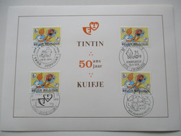 Carte Max  1944 Tintin Kuifje - 1971-1980